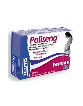 POLISENG FEMME CAPS GEL MOLE C/30(100)