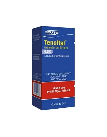 TENOFTAL SOL.OFTAL 5ML(TIMOLOL) (100)