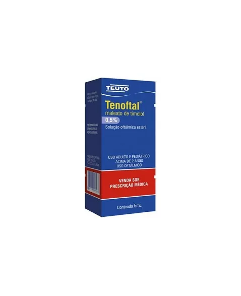 TENOFTAL SOL.OFTAL 5ML(TIMOLOL) (100)