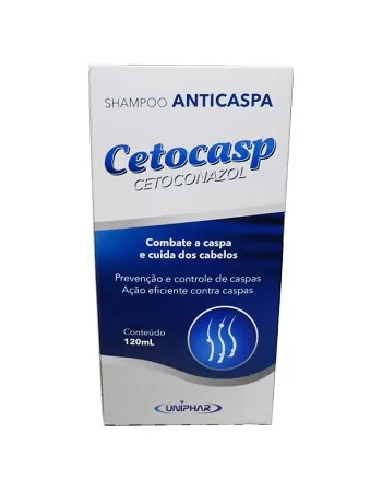 CETOCONAZOL SHAMPOO CETOCASP 120ML