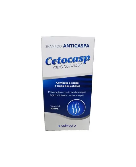 CETOCONAZOL SHAMPOO CETOCASP 120ML