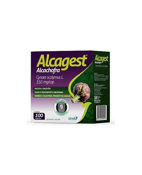 ALCAGEST 350MG C/ 100 CAPS (ALCACHOFRA)