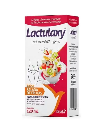 LACTULAXY SALADA DE FRUTA SOL OR 120ML (LACTULOSE) (50)