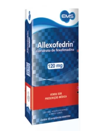 ALLEXOFEDRIN 120MG C/10 (FEXOFENADINA)60