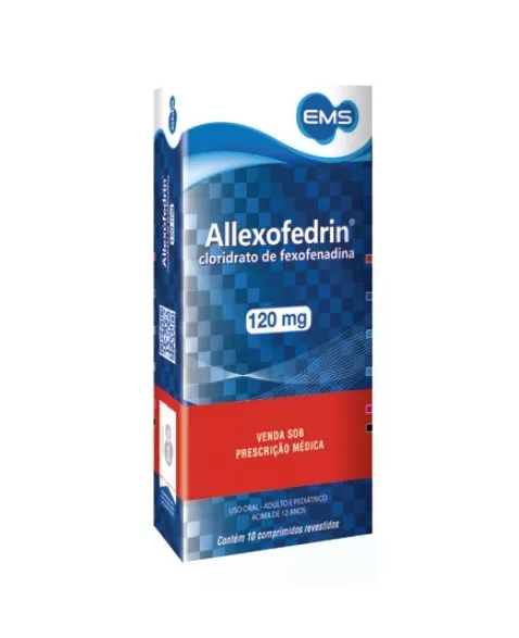 ALLEXOFEDRIN 120MG C/10 (FEXOFENADINA)60