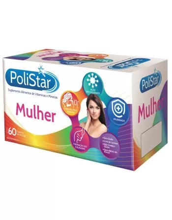 POLI STAR AZ MULHER 60/CAPS(CX12)