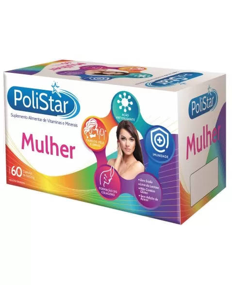 POLI STAR AZ MULHER 60/CAPS(CX12)