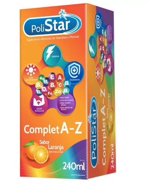 POLI STAR AZ LIQUIDO 240ML(CX-12)