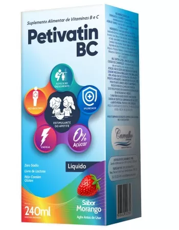 PETIVATIN BC XPE 240ML (SUPLEMENTO DE VIT B E C)