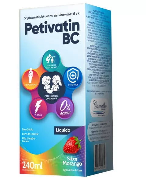 PETIVATIN BC XPE 240ML (SUPLEMENTO DE VIT B E C)