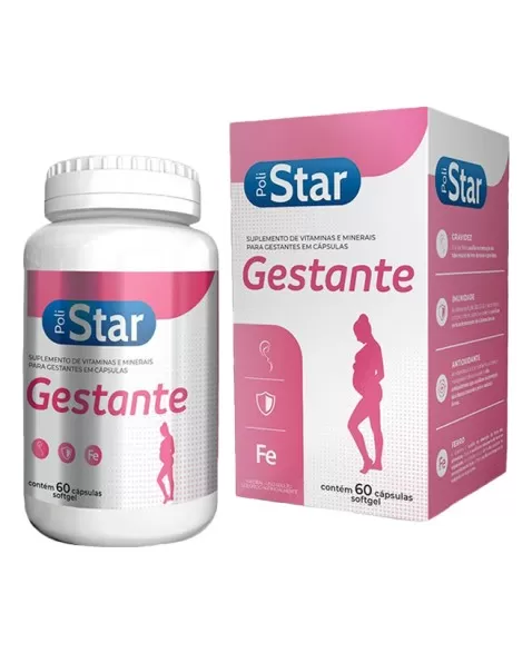 POLISTAR GESTANTE 60 CAPS