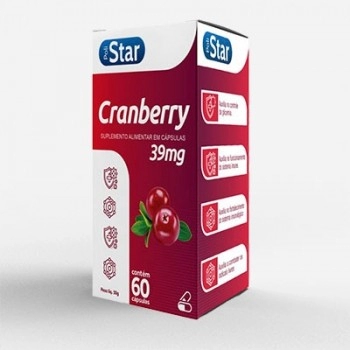 POLI STAR CRANBERRY 39MG C/ 60 CAPS (75)