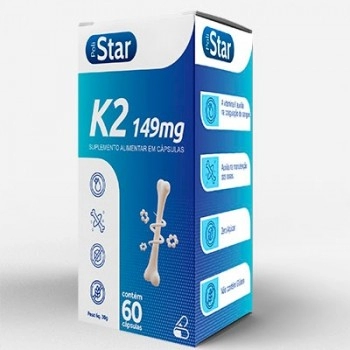 POLI STAR VITAMINA K2 149MCG C/ 60 CAPS (75)