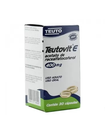 TEUTOVIT E 400MG 30CAPS(VITAMINA E)(100)