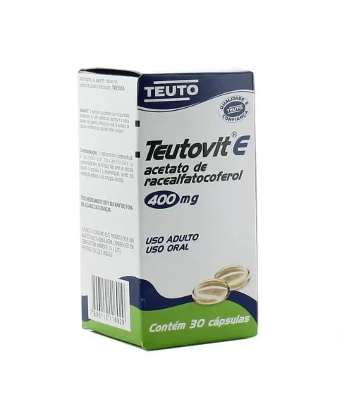 TEUTOVIT E 400MG 30CAPS(VITAMINA E)(100)