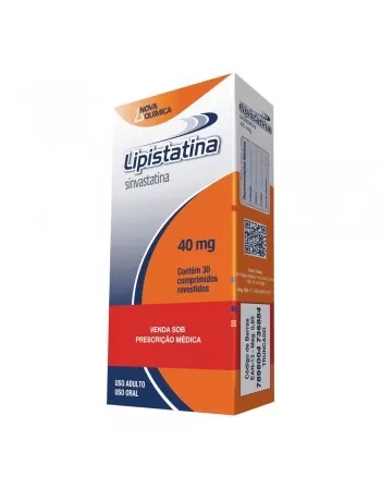 LIPISTATINA 40MG C/30 CPR (SINVASTATINA)