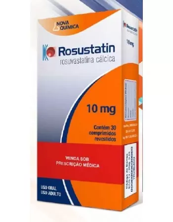 ROSUSTATIN 10MG C/ 30CPR (ROSUVASTATINA)
