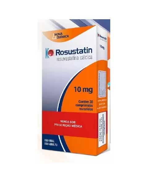 ROSUSTATIN 10MG C/ 30CPR (ROSUVASTATINA)