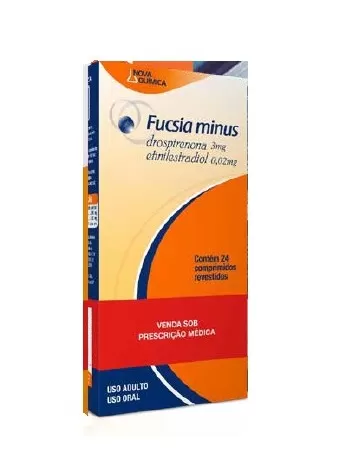 FUCSIA MINUS 3MG+0,02MG C/24CPR DROSP+ET