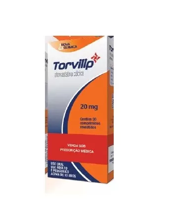 TORVILIP 20MG C/ 30CPR (ATORV. CALCICA)