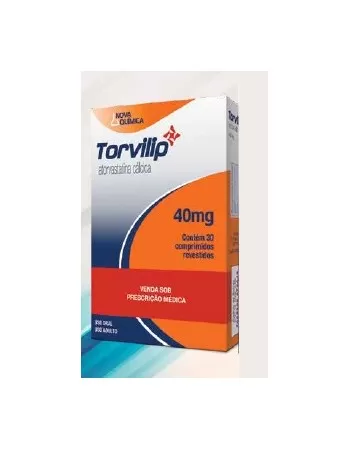 TORVILIP 40MG C/ 30CPR (ATORV. CALCICA)