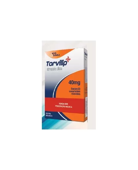 TORVILIP 40MG C/ 30CPR (ATORV. CALCICA)