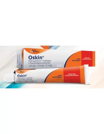 OSKIN CREME C/ 15G (HIDRO+TRETI+FLUOCI)