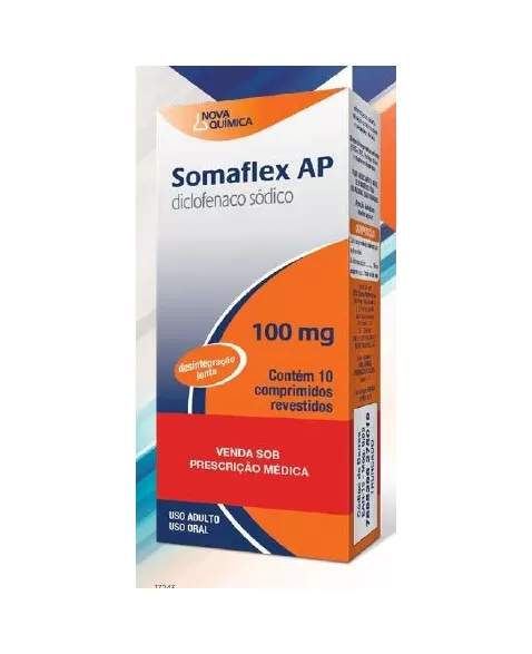 SOMAFLEX 100MG C/10 CPR (DICLOFENACO SOD