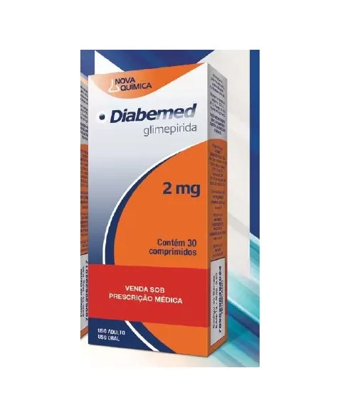 DIABEMED 2MG C/30 CPR (GLIMEPIRIDA)