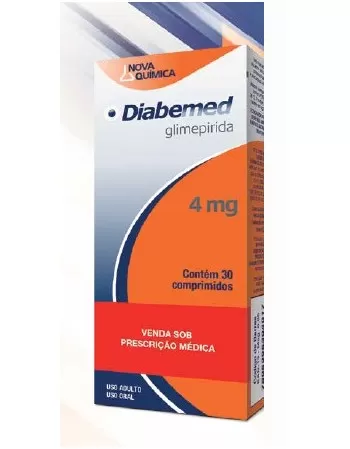 DIABEMED 4MG C/ 30 CPR (GLIMEPIRIDA)