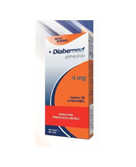 DIABEMED 4MG C/ 30 CPR (GLIMEPIRIDA)