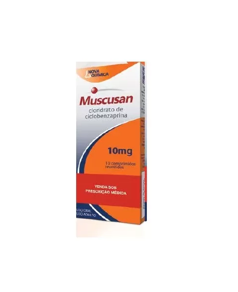 MUSCUSAN 10MG C/10 CPR (CICLOBENZAPRINA