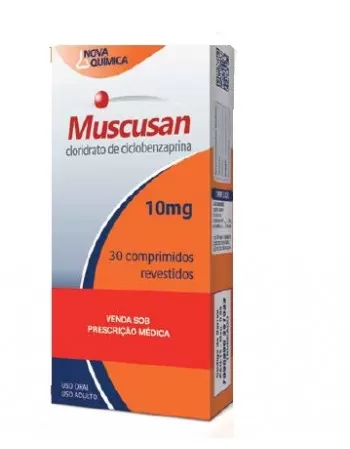 MUSCUSAN 10MG C/ 30 CPR (CICLOBENZAPRINA