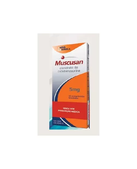 MUSCUSAN 5MG C/30 CPR (CICLOBENZAPRINA)