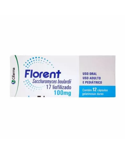 FLORENT 100MG C/ 12CAPS(SACCHROMYCES BOU