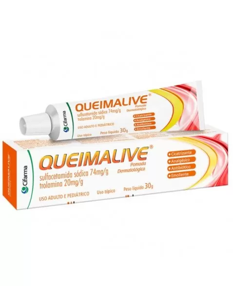 QUEIMALIVE/SULF SOD+TRIETAN POM 30GR