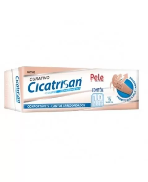 CURATIVO CICATRISAN C/10 PELE