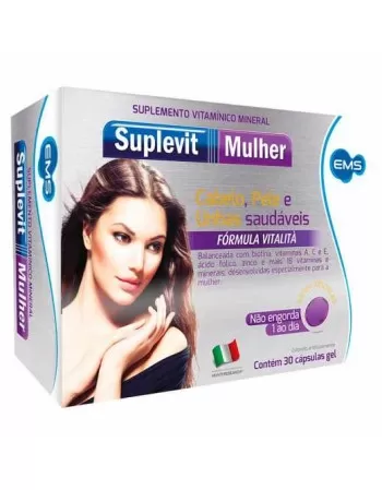 SUPLEVIT MULHER VIT. C/ 30 CAPS GEL