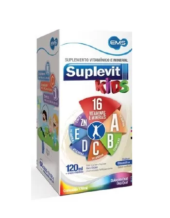 SUPLEVIT KIDS SUS.ORAL FR 150ML(SL.ALIM)