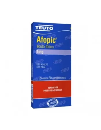 AFOPIC 5MG C/20 COMP (ACIDO FOLICO)100