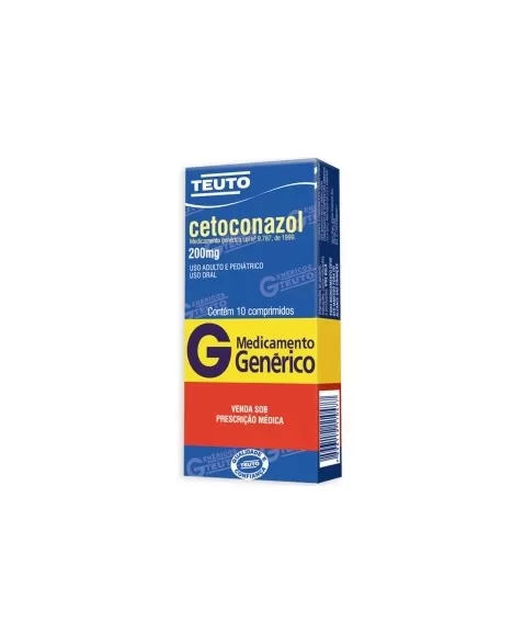 CETOCONAZOL 200MG C/ 10 COMP