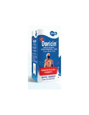 DORICIN 50MG+35MG+300MG C/ 30CPR