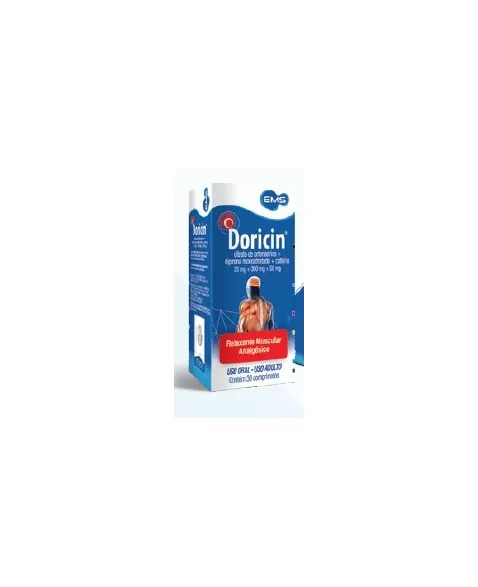 DORICIN 50MG+35MG+300MG C/ 30CPR