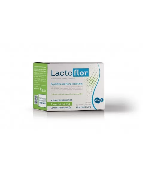 LACTOFLOR SACHE 2G C/ 15 ENVELOPES