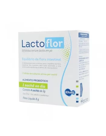 LACTOFLOR SACHE 2G C/ 4 ENVELOPES