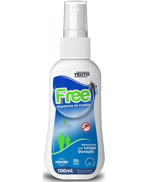 SPRAY REPELENTE DE INSETOS FREE FR. 100M