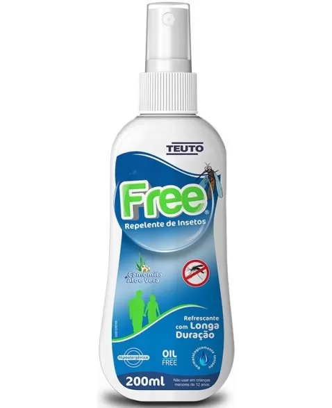 SPRAY REPELENTE DE INSETOS FREE FR. 200M