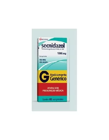 SECNIDAZOL 1000MG C/ 2 COMP