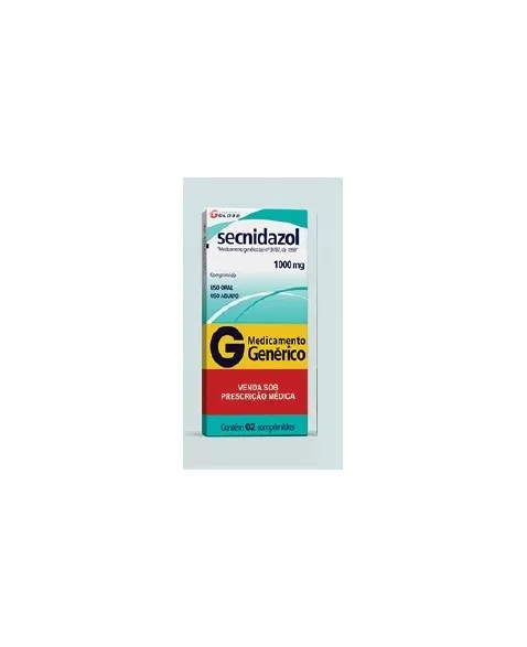 SECNIDAZOL 1000MG C/ 2 COMP