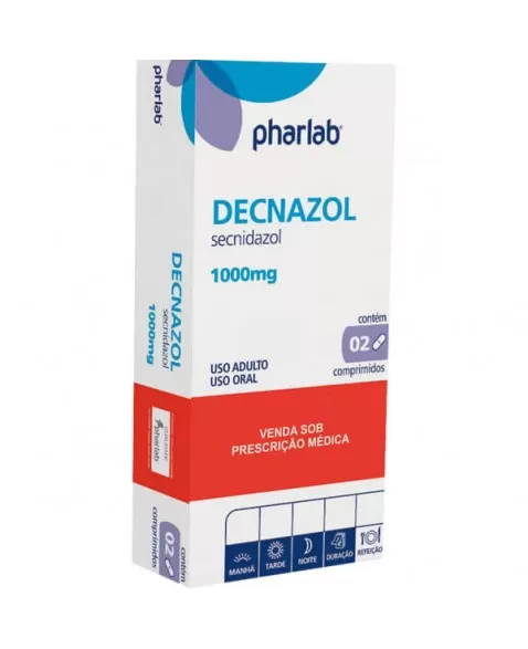 DECNAZOL 1000MG - CX. C/2 COMP(90)